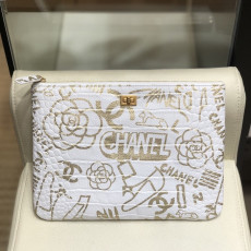 Chanel 2020 Leather Clutch Bag,28CM - 샤넬 2020 레더 클러치백,CHAB1241,28CM,화이트