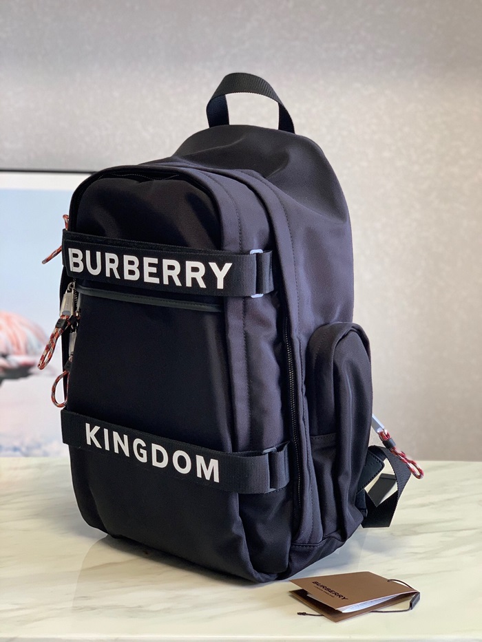 Burberry 2022 Nylon Mens Back Pack , 32cm - 버버리 2022 나일론 남성용 백팩 ,BURB0467,32cm,블랙