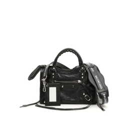 18위 BALENCIAGA 발렌시아가 클래식 실버 시티 CLASSIC SLIVER MINI CITY 803B 24CM