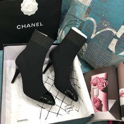  Chanel 샤넬 부츠 봄신상 굽높이8.5CM (250사이즈 주문제작)