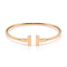13위 TIFFANY&CO 티파니앤코  T 스퀘어 브레이슬릿 팔찌 (골드/실버/로즈골드)