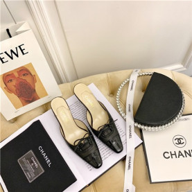 CHANEL  샤넬 여성용 슬리퍼 힐 (힐높이6.5CM) C97012 2020/신상