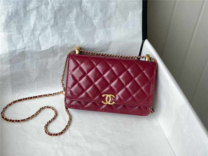 CHANEL 샤넬 WOC 19CM 미니백 AS81115