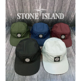 Stone Island 스톤아일랜드 나일론 메탈 립스탑 스몰와팬 캠프캡 [남녀공용]