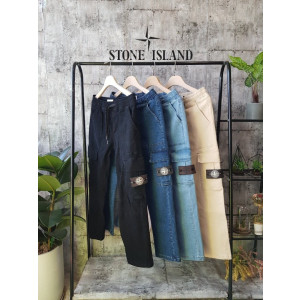 Stone Island 스톤아일랜드 베이직 .일자.스판팬츠