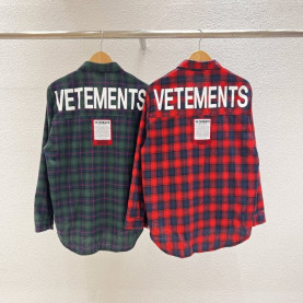 Vetements 베트멍  패치 남방