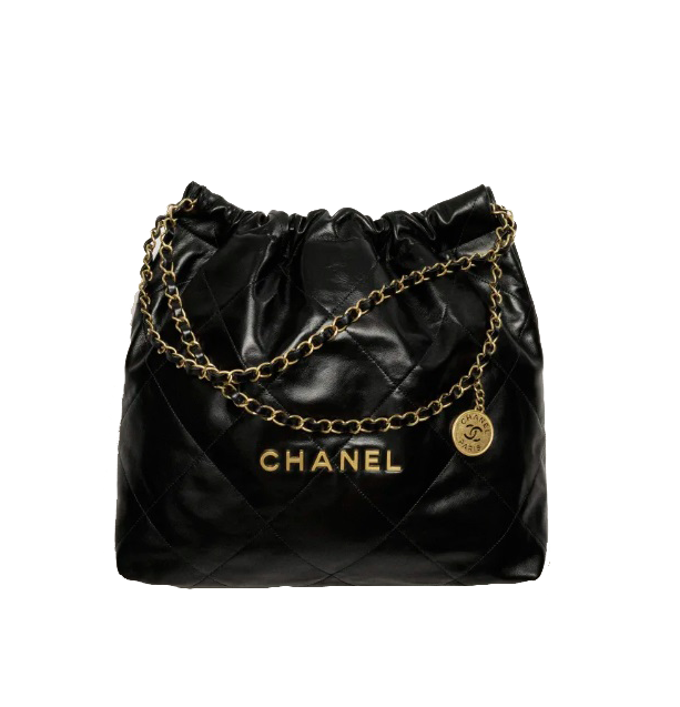 3위 Chanel  샤넬 샤이니 카프스킨 골드메탈 22백 스몰 AS3260