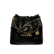 9위 Chanel  샤넬 샤이니 카프스킨 골드메탈 22백 스몰 AS3260