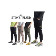 Stone Island 스톤아일랜드 뒤포인트 면스판 카고 조거팬츠