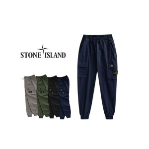 Stone Island 스톤아일랜드 체스트 와펜 패치 카고 조거팬츠