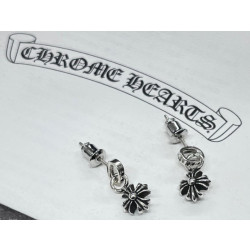 Chrome Hearts 크롬하츠 CH PLUS 클래식 X크로스 참 페이퍼라인 귀걸이 silver.925 [1:1제작] 남녀공용