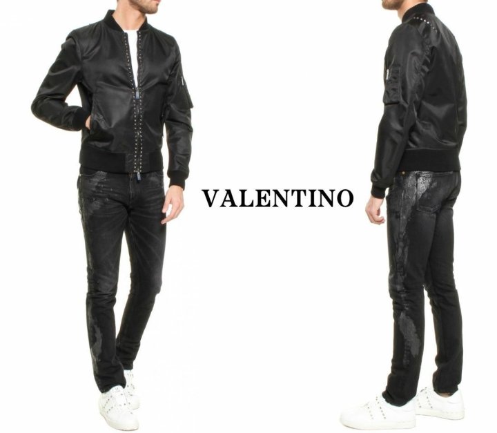 VALENTNIO  발렌티노 락스터드 커플 블루종