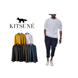 Maison Kitsune   메종키츠네 사이드트임 스판 긴팔티