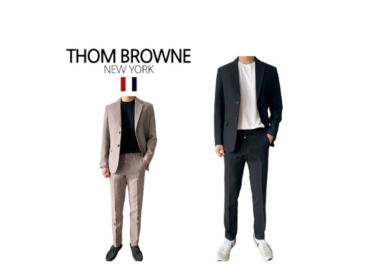 Thom Browne    톰브라운 포인트 베이직 수트 셋업 세트