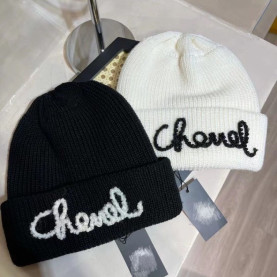 Chanel  샤넬 비즈 자수 비니