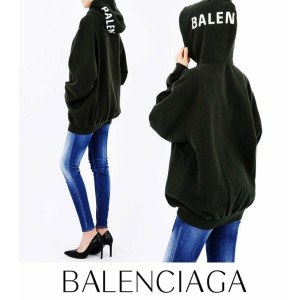 BALENCIAGA   발렌시아가 후드네임로고 (수지) 커플후드