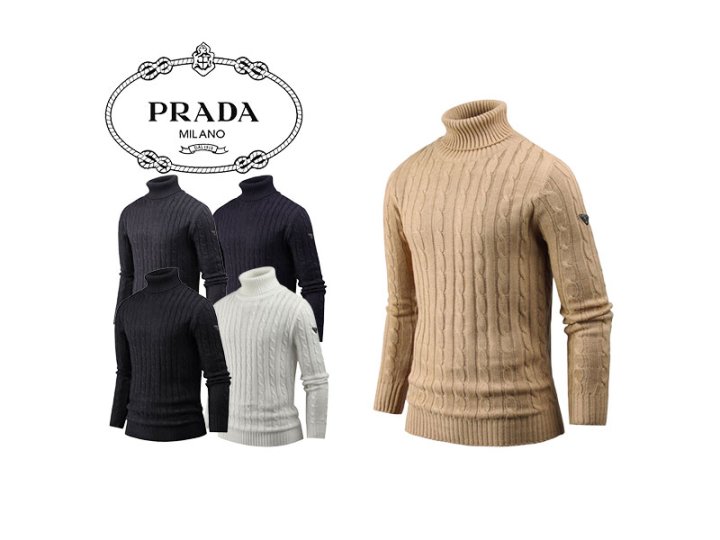 Prada  프라다 플레이트 과배기 폴라티