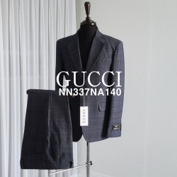 Gucci 구찌 테일러드 글렌체크 싱글 셋업