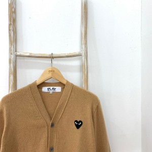 Comme des Garcons 꼼데가르송 여성용 V넥 가디건