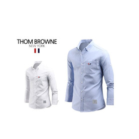 Thom Browne 톰브라운 삼색 포켓 옥스포드 셔츠