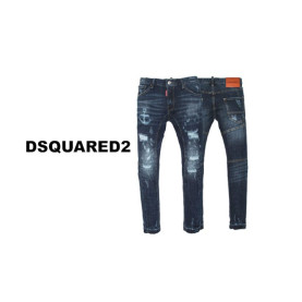 DSQUARED2 디스퀘어드  슬림핏 마린디스 청바지