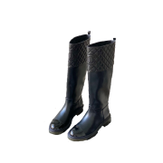 CHANEL 샤넬 여성용 롱 부츠 C80010