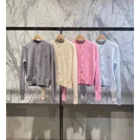 Acne Studios 아크네 스마일 마이크로자수 가디건