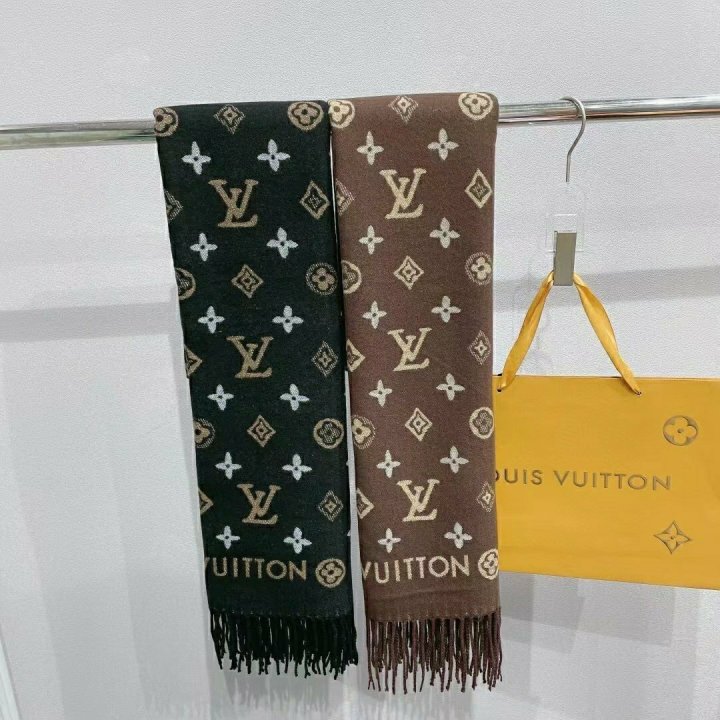 LOUISVUITTON 루이비통 리버스 캐시미어 숄 머플러