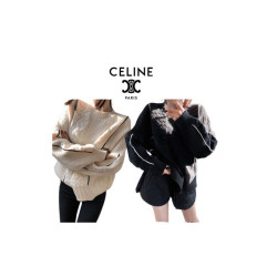 CELINE 셀린느 믹싱 꽈배기 라인 니트