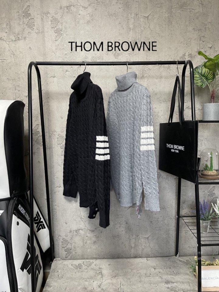 Thom Browne 톰브라운 꽈배기폴라