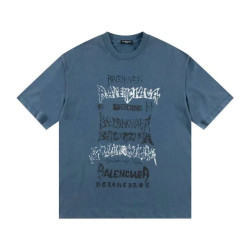 BALENCIAGA 발렌시아가 DIY 메탈 피그먼트 반팔