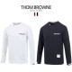 Thom Browne 톰브라운 삼선 라운드 긴팔