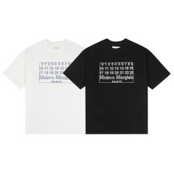 Maison Margiela  메종마르지엘라 678 페이크 자수 반팔