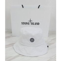 Stone Island  스톤아일랜드 화이트 에디션 패치 로고 버킷 햇