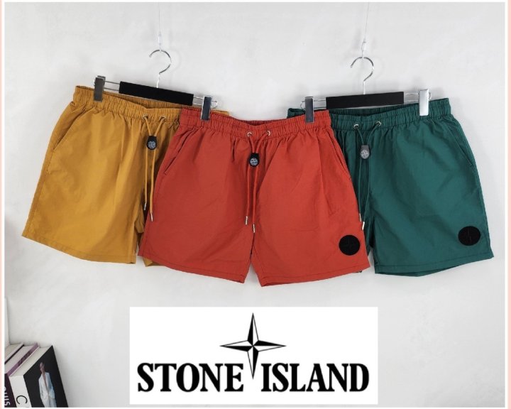 Stone Island 스톤아일랜드 오리지널 로고 컬러블 숏팬츠