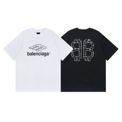 BALENCIAGA 발렌시아가 프론트백 멀티 아이콘 로고 반팔