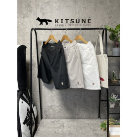 Maison Kitsune 메종키츠네 폭스 벨트밴딩팬츠