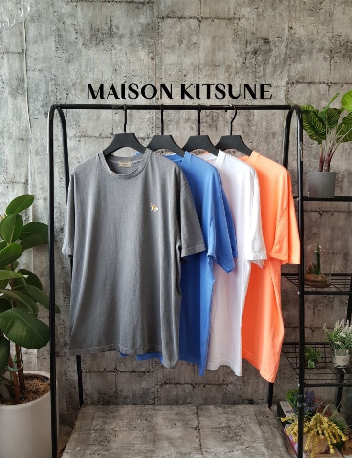 Maison Kitsune  메종키츠네 뉴폭스 피그먼트티