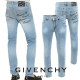 GIVENCHY 지방시 이니셜 레터링 스틸 워싱 슬림진