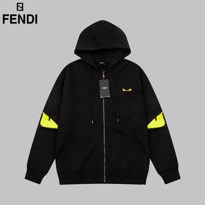 Fendi 펜디 백로고 후드집업 1