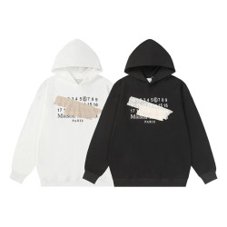 Maison Margiela 메종마르지엘라 846 테잎 넘버 로고 후드