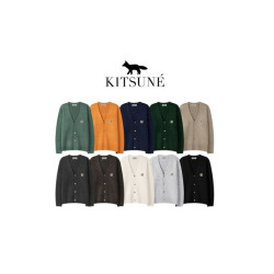 Maison Kitsune 메종키츠네 캐시 울 가디건