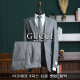 GUCCI 구찌 마크체크 3피스 싱글 셋업