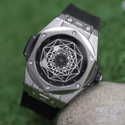 HUBLOT 위블로 상블루 티타늄 블랙 415.NX.1112.VR.MXM16