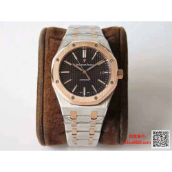 AUDEMARS PIGUET  오데마피게 로얄오크 콤비 로즈골드 블랙다이얼