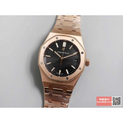 AUDEMARS PIGUET  오데마피게 로얄오크 로즈골드 블랙다이얼