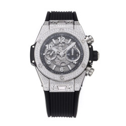 HUBLOT 위블로 빅뱅 유니코 킹 스틸 풀 다이아 세팅 44mm 421.NX.1170.RX.170