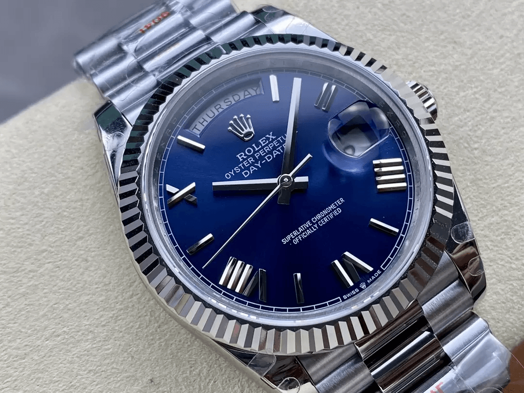 ROLEX 로렉스 데이데이트 41mm 청판 텅스텐 m228236