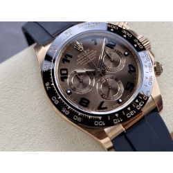 ROLEX 로렉스 데이토나 크로노그래프 초코 다이얼 러버밴드 116515