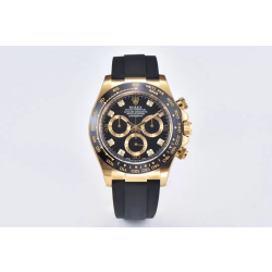 ROLEX 로렉스 데이토나 크로노그래프 검판 텐포인트 러버밴드 116515